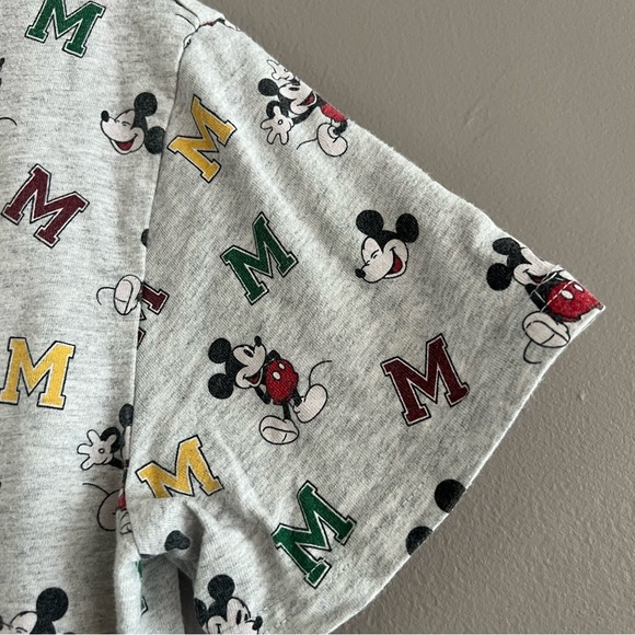 Disney x Janie & Jack Boys Girls Mickey Mouse Tee All Over Print Sz 12 - Picture 5 of 8